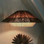 Selina Rattan Wabi Sabi Pendant Lights