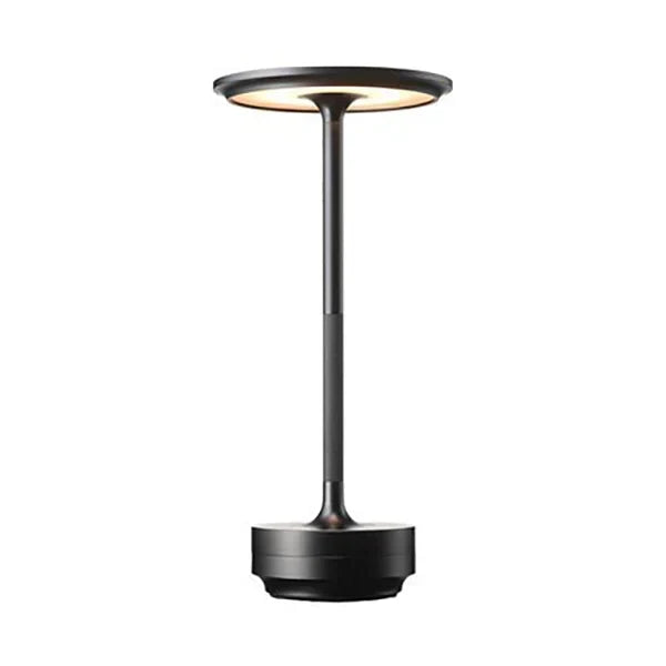 Dobíjecí kovová LED stolní lampa IP66 — dotykové ovládání, 4 úrovně