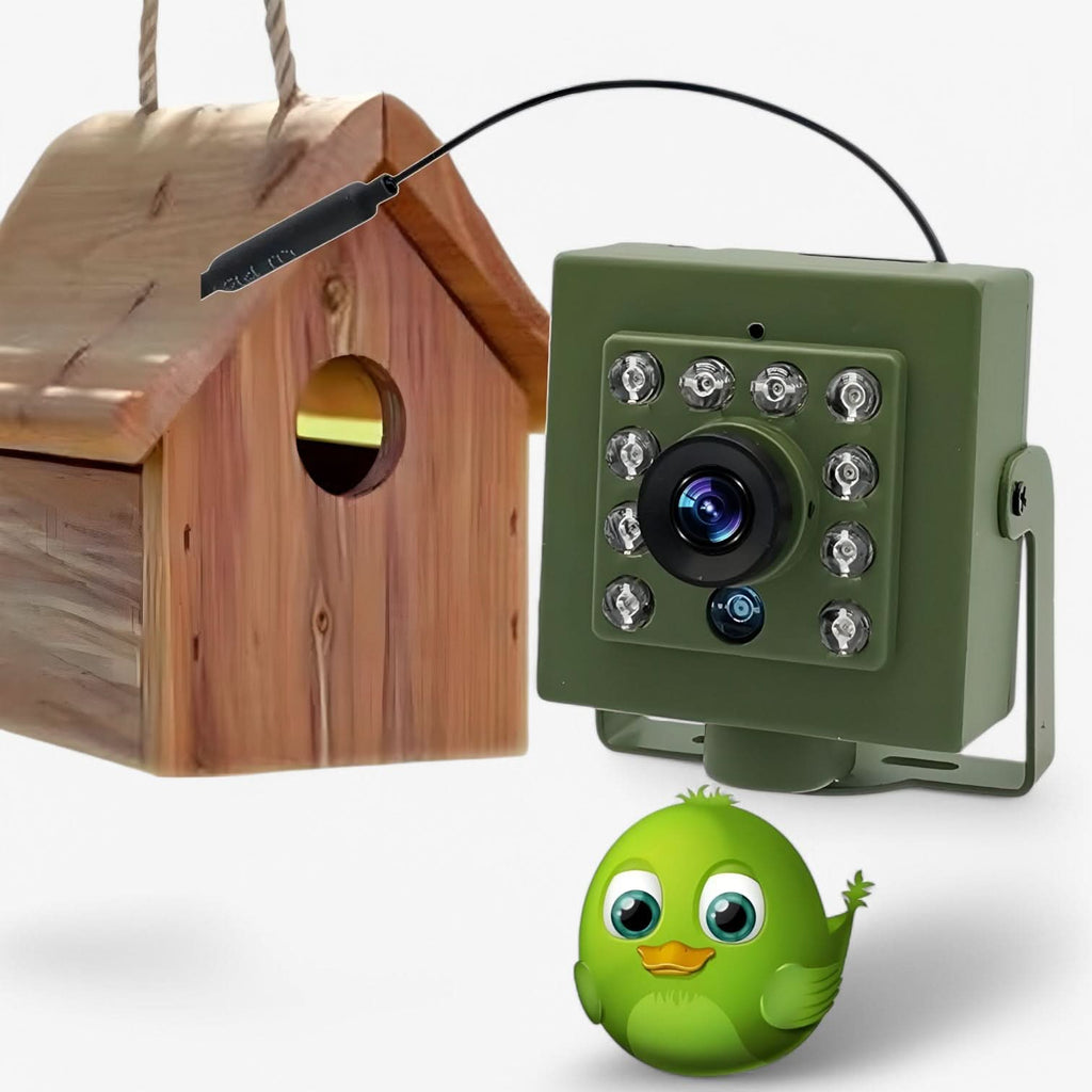 Kamera do obserwacji ptaków FeatherView 1080p HD — odporna na warunki atmosferyczne, łączność Wi‑Fi