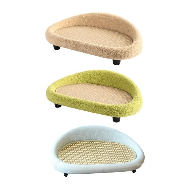 SilkPaw Sanctuary Cat Retreat — Stylish Design, Scratching Surface, Cozy Cushion