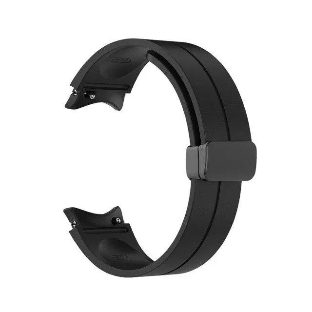 Samsung Galaxy Watch 4/5/6 Silicone Sport Strap — Adjustable, Waterproof