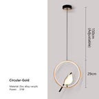 Lumina Nightbird LED Pendant Lamp, Chandelier For Kitchen And Bedroom