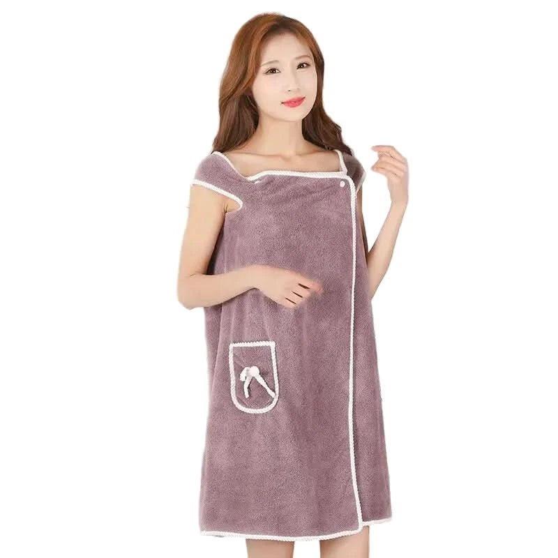 LumaWrap Portable Women's Quick Dry Bath Towel — Wrap Design