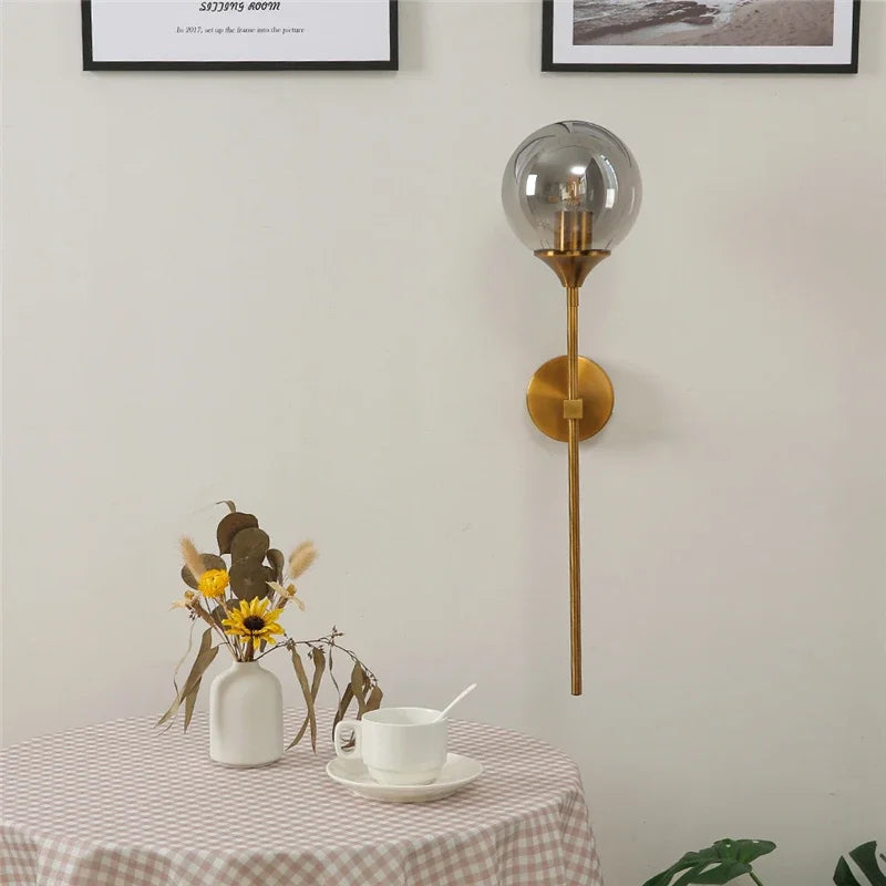 LumaArc LED Wall Lamp Modern Long Arm Bedside Light Fixture