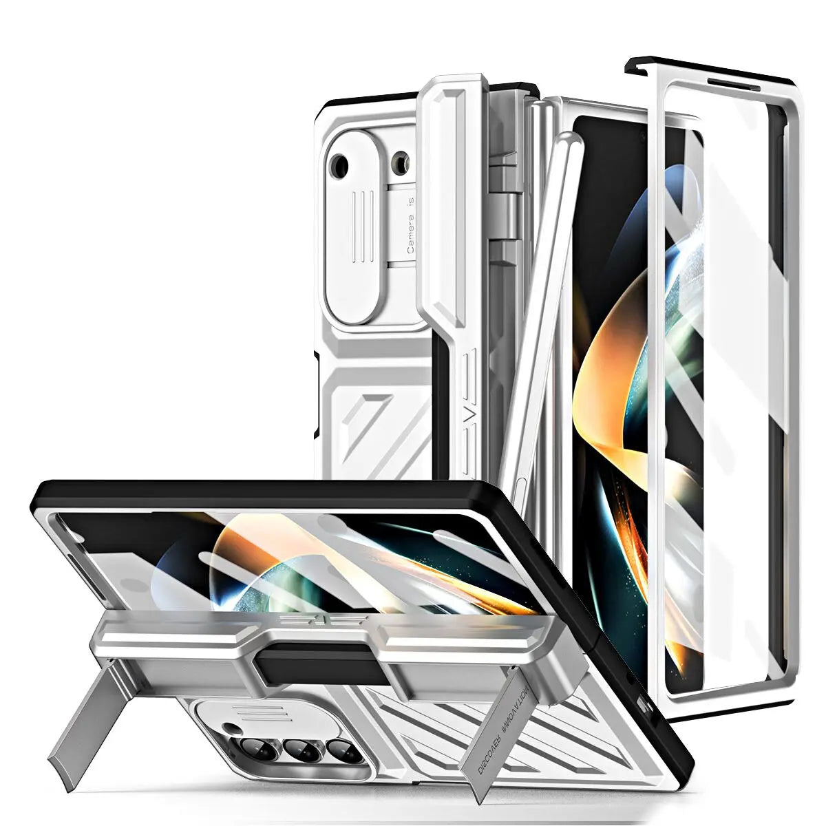 Capa blindada para Samsung Galaxy Z Fold 4/5 — Proteção do ecrã e suporte