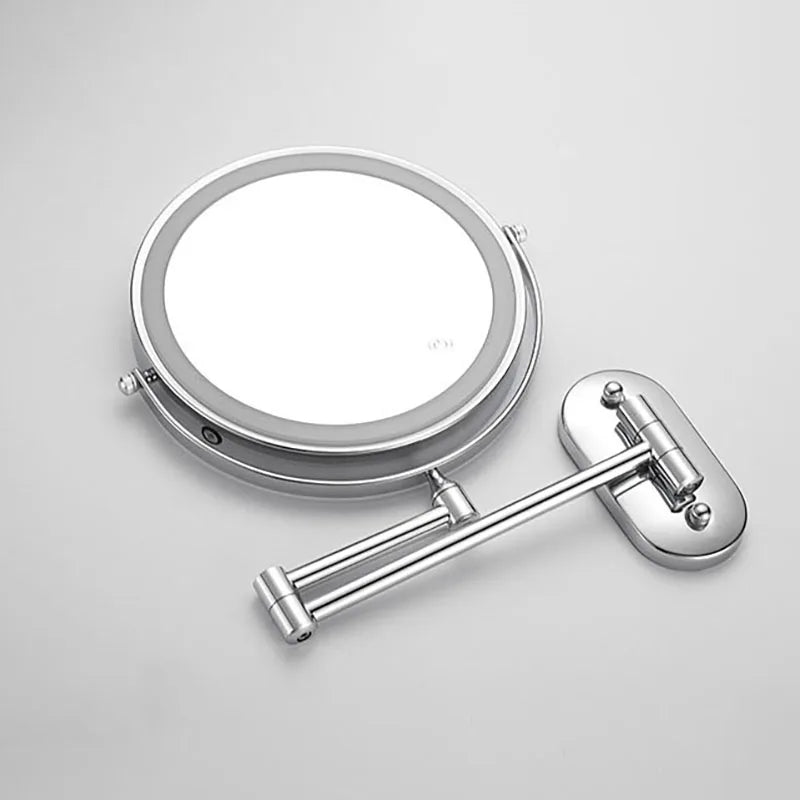 LED-Vergrößerungsspiegel, 8-Inch — Wandmontage, Touch-Steuerung, per USB wiederaufladbar