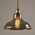Retro Industrial Glass Pendant Light For Home And Bar