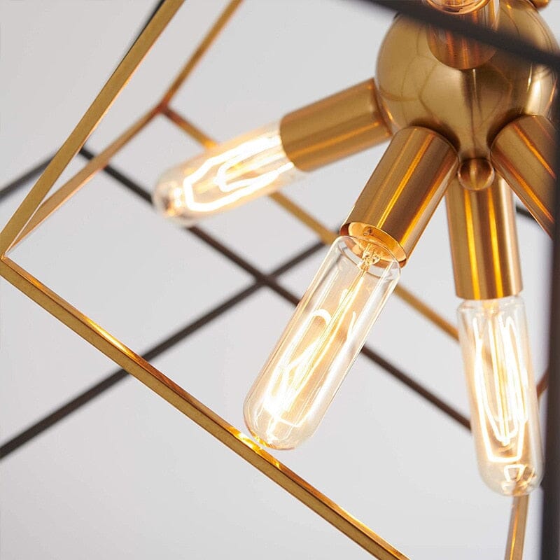 Die Cube Vintage Lampe
