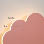 Cumulus Cloud Wandleuchte Dimmbares Licht für Babyzimmer