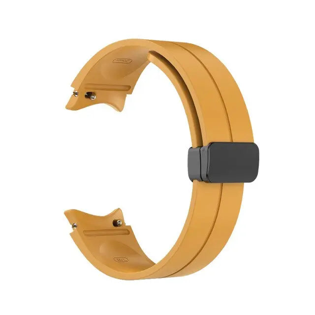 Samsung Galaxy Watch 4/5/6 Silicone Sport Strap — Adjustable, Waterproof