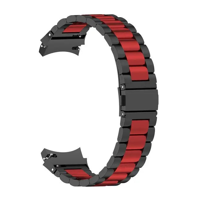 Bracelet en acier inoxydable pour Samsung Galaxy Watch 4 et 5 — Détachement rapide 40/44 mm