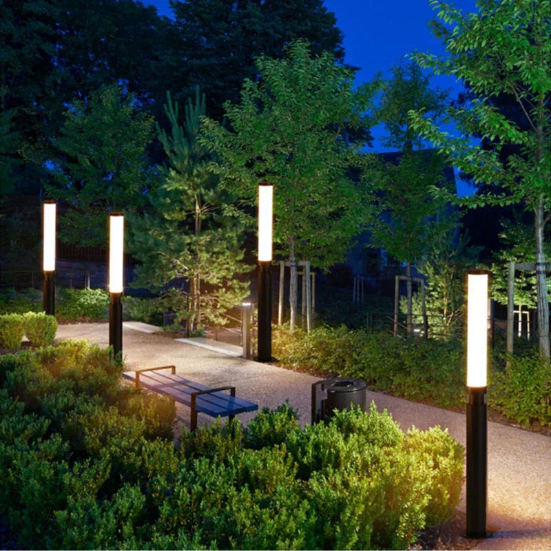 Timber Wasserdichte Stangenlampe