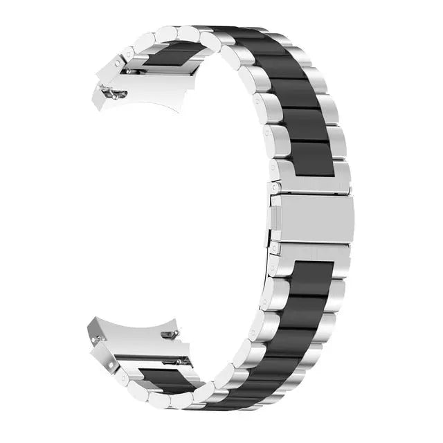 Correa de cuero y acero para Galaxy Watch 5 — Ajustable, varios acabados