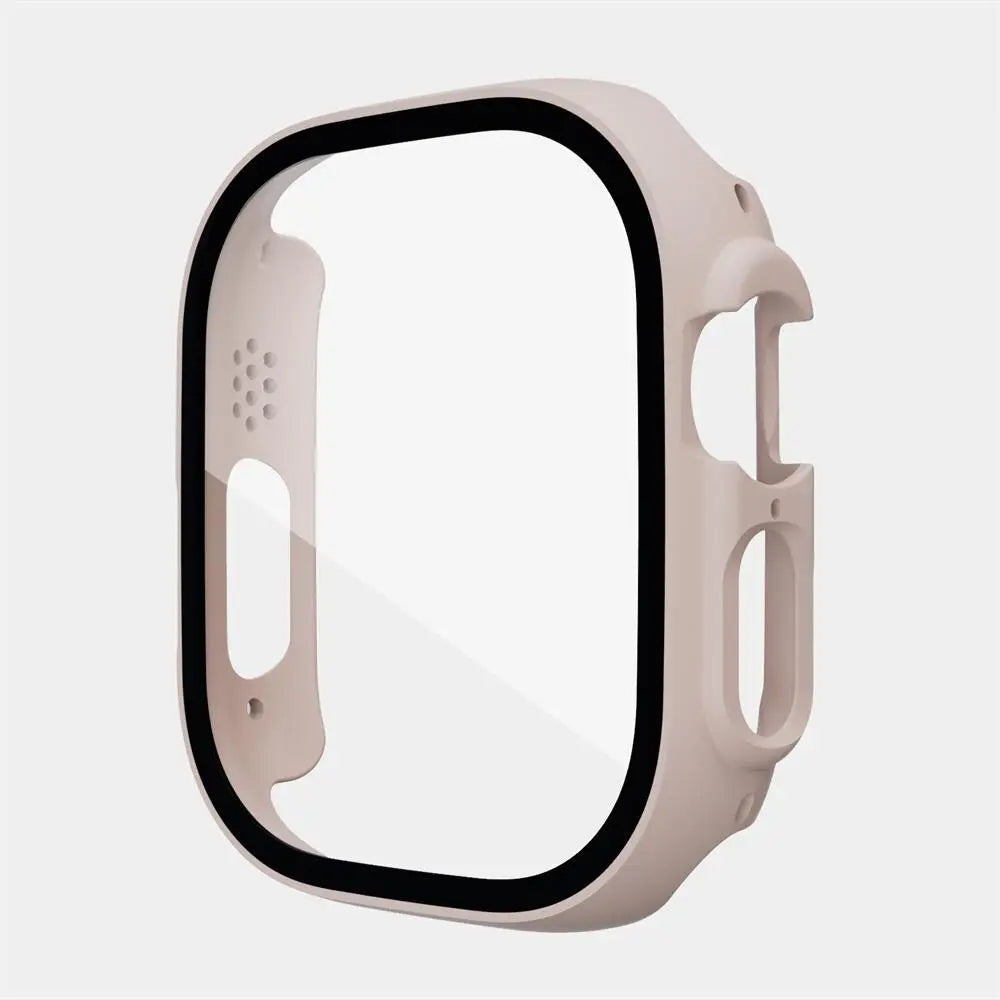 Scocca da 49mm per Apple Watch Ultra — Protezione dello schermo in vetro temperato