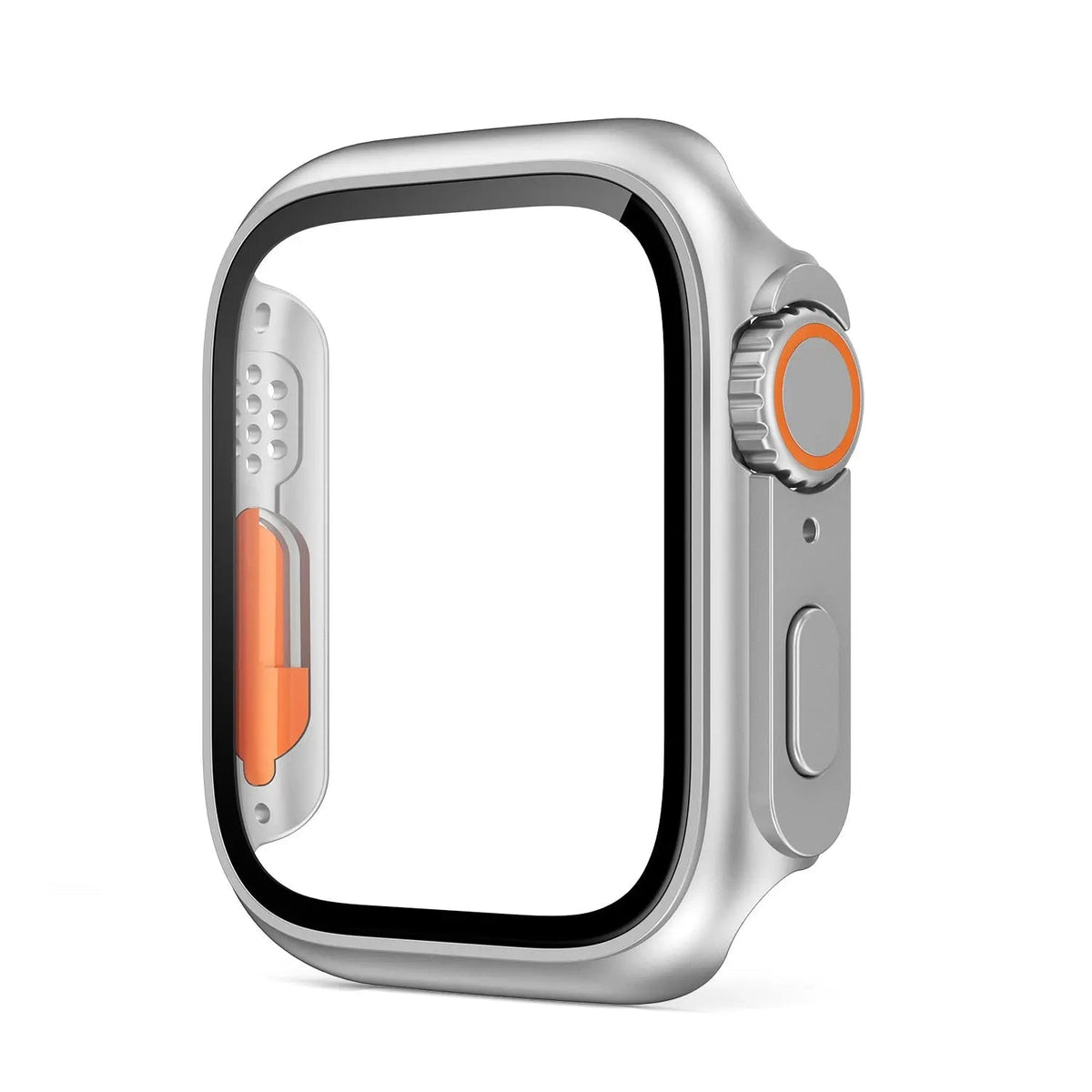 Herdet glassdeksel til Apple Watch Series 7/8/SE, dekning på 40–45 mm