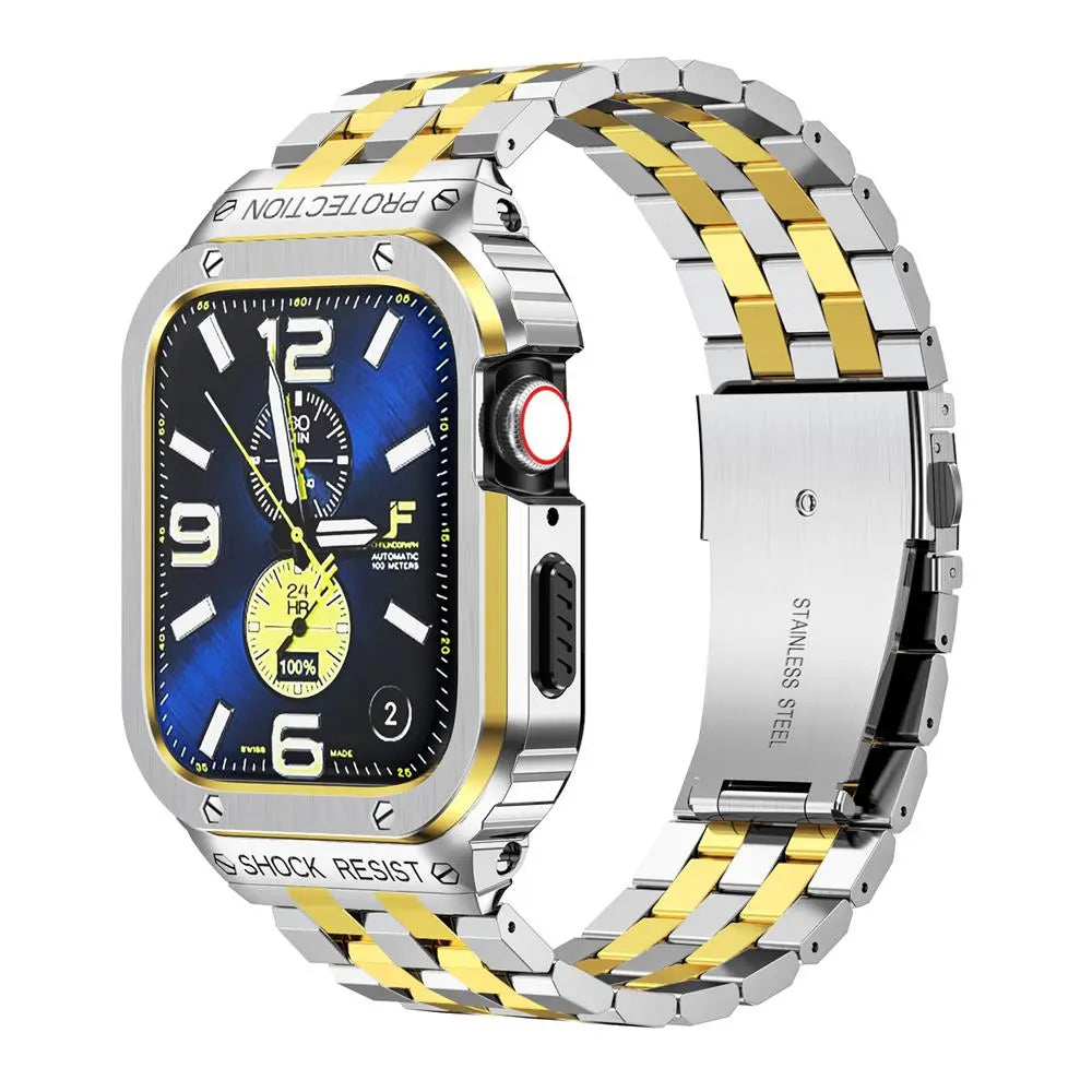 Cinturino in acciaio temprato da 49mm per Apple Watch Ultra 1–4 — Struttura protettiva