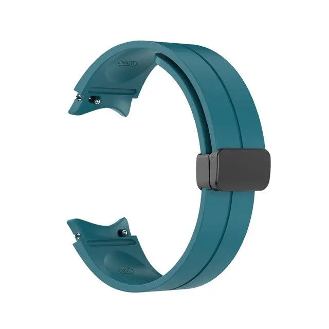 Samsung Galaxy Watch 4/5/6 Silicone Sport Strap — Adjustable, Waterproof