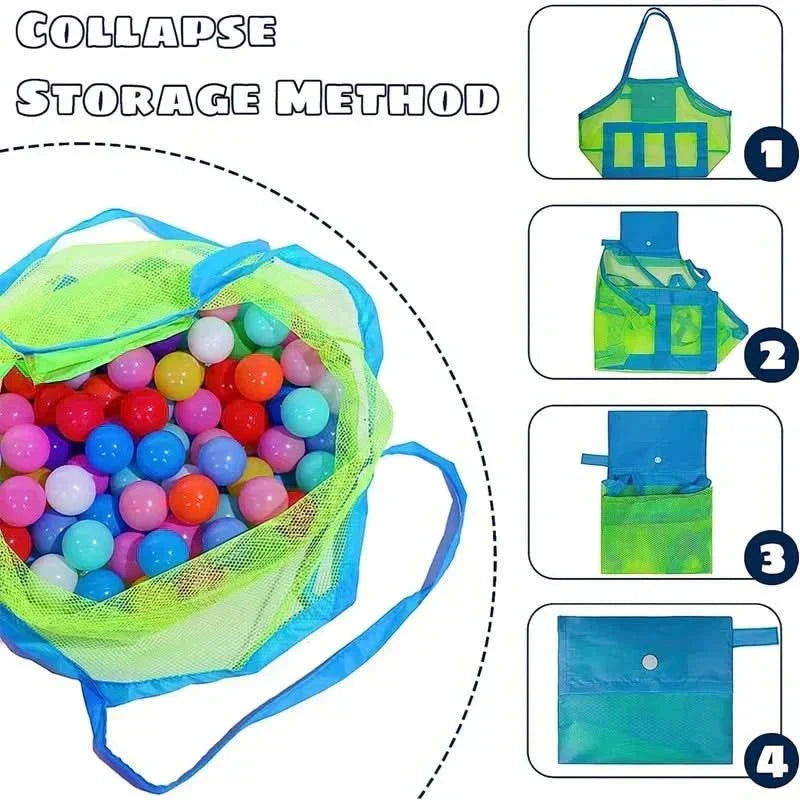 Quick-Drying Kids Mesh Bag — Lightweight, Portable Carryall