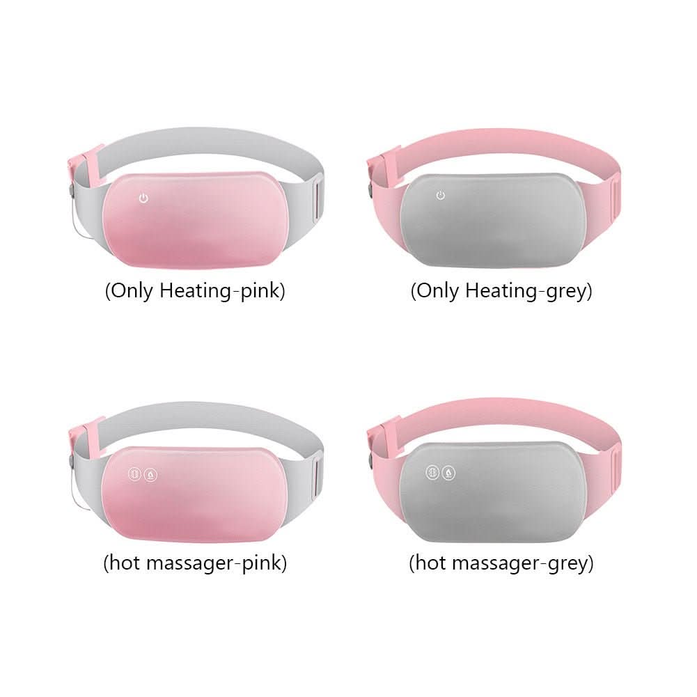 CalmCore Electric Abdominal Warmer — Rechargeable, Vibration Control, Cordless