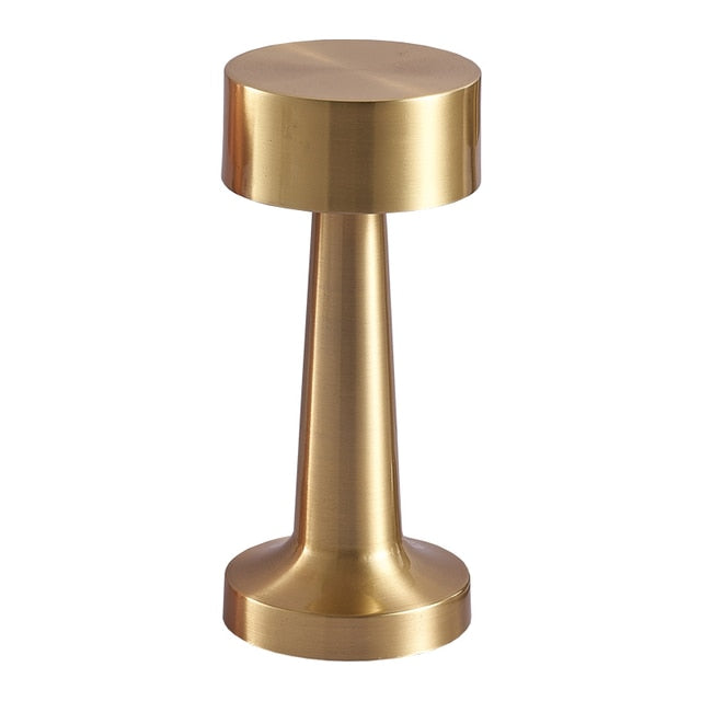 AstraGlow Retro Rechargeable Wireless LED Table Lamp For Restaurants And Bars