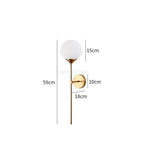 LumaArc LED Wall Lamp Modern Long Arm Bedside Light Fixture