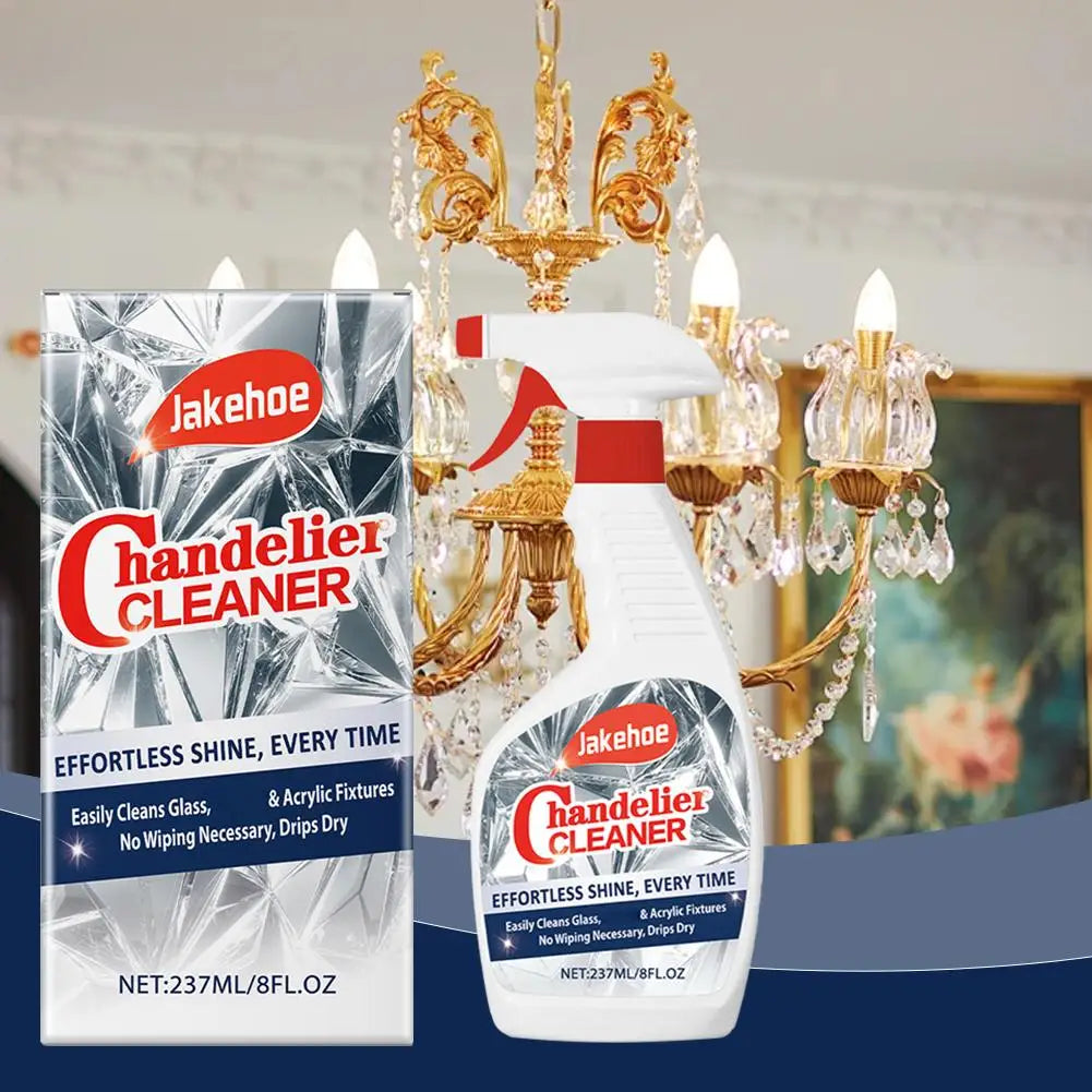 Kristálycsillár-tisztító spray, 8 oz, csíkmentes formula