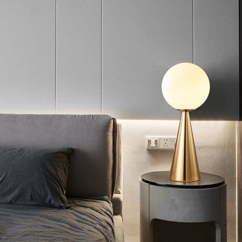 Lampe cône créative