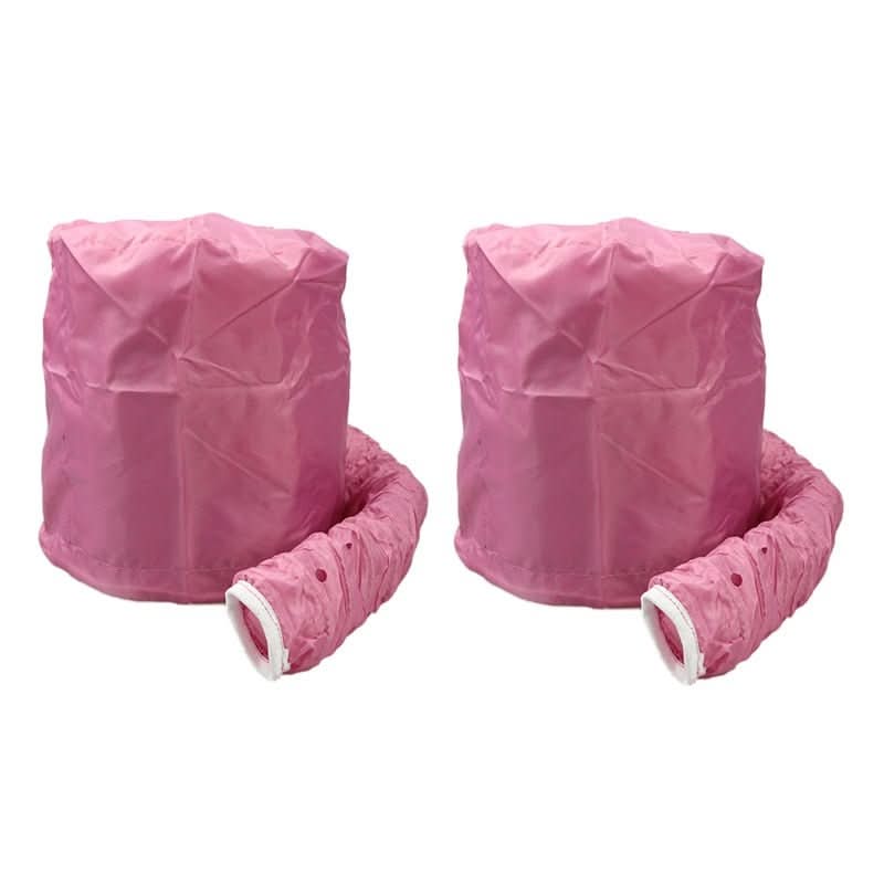 SwiftDry Hairdryer Caps Set — Two Lightweight Drying Caps