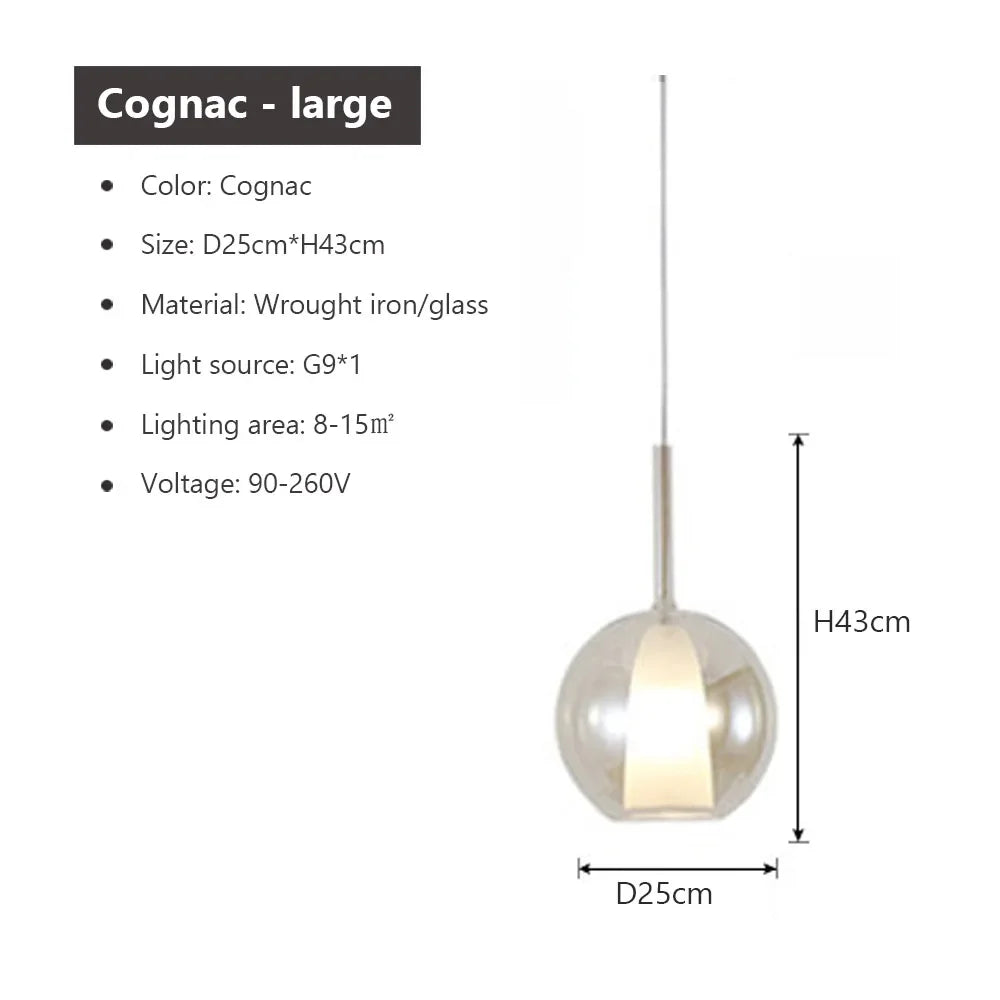 Pedera LED Glass Pendant