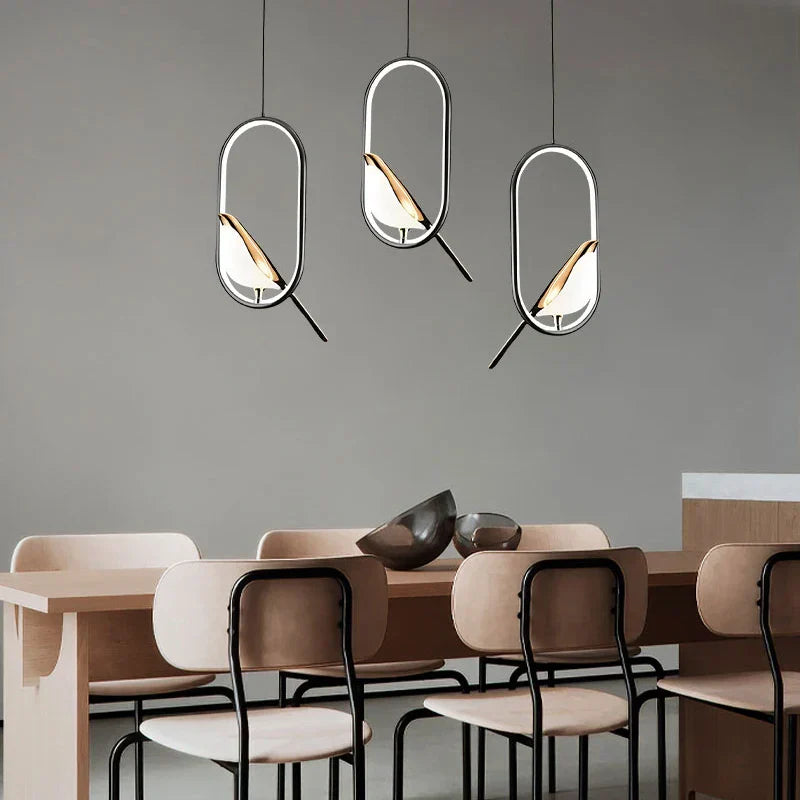 Lumina Nightbird LED Pendant Lamp, Chandelier For Kitchen And Bedroom
