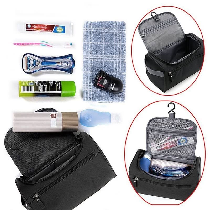 Beauty case compatto AeroCase — Gancio integrato, design idrorepellente