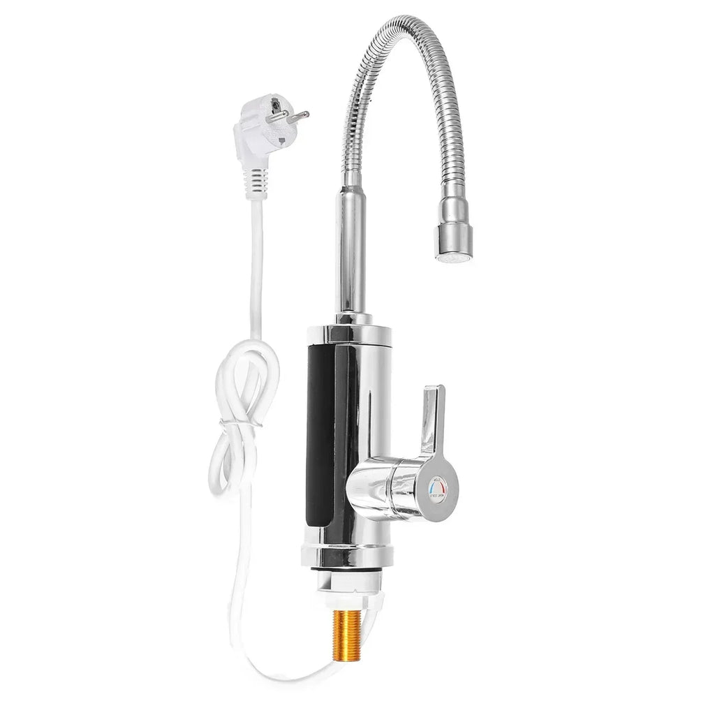 Grifo eléctrico instantáneo de 3000W — doble mando, agua caliente de 86-140°F