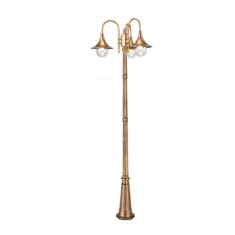 Wasserdichte Doppelkopf Gartenlampe