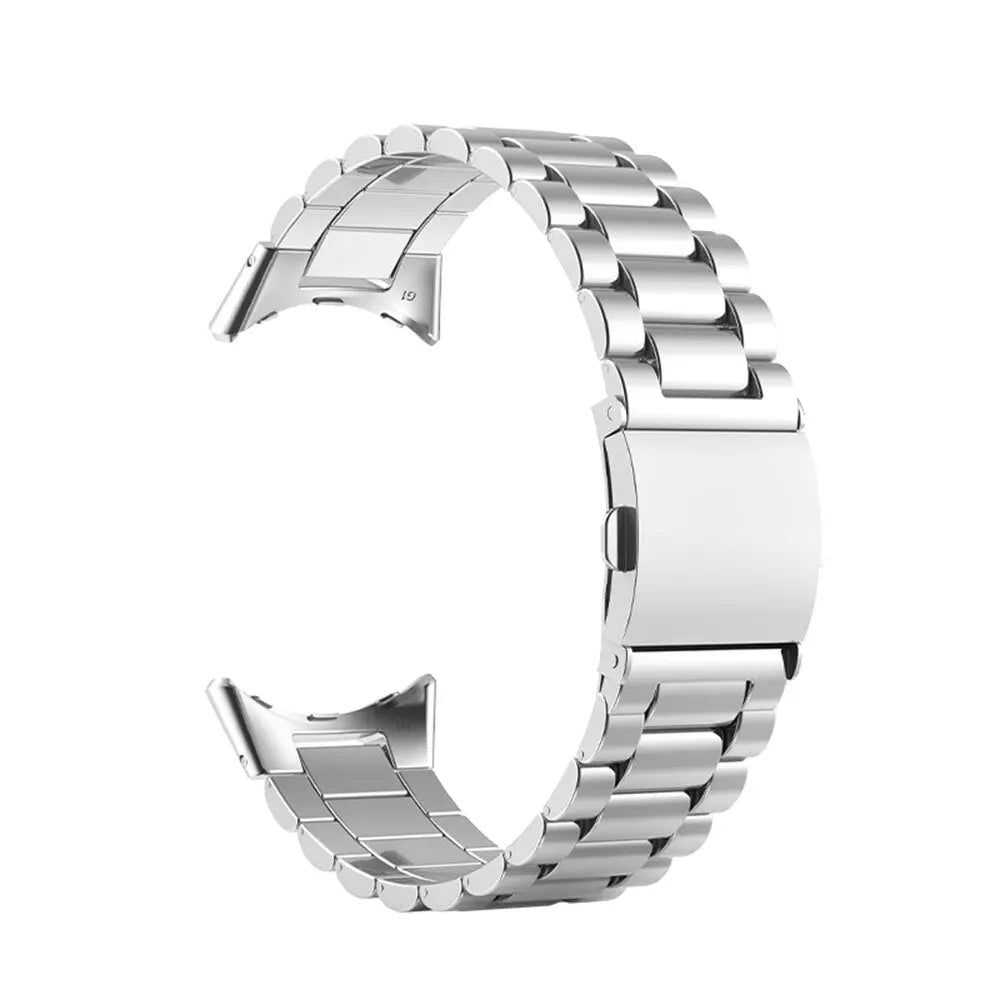 Cinturino con chiusura in acciaio per Google Pixel Watch e Pixel Watch 2, 41mm