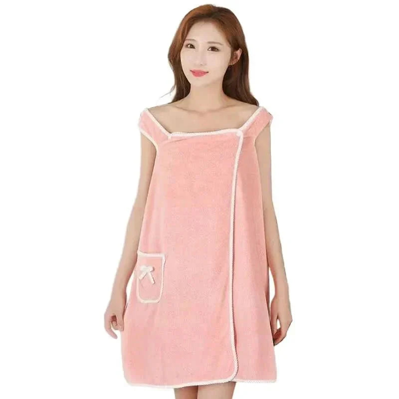 LumaWrap Portable Women's Quick Dry Bath Towel — Wrap Design