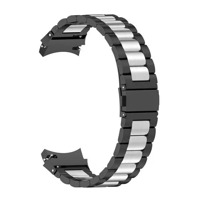 Bracelet en acier inoxydable pour Samsung Galaxy Watch 4 et 5 — Détachement rapide 40/44 mm