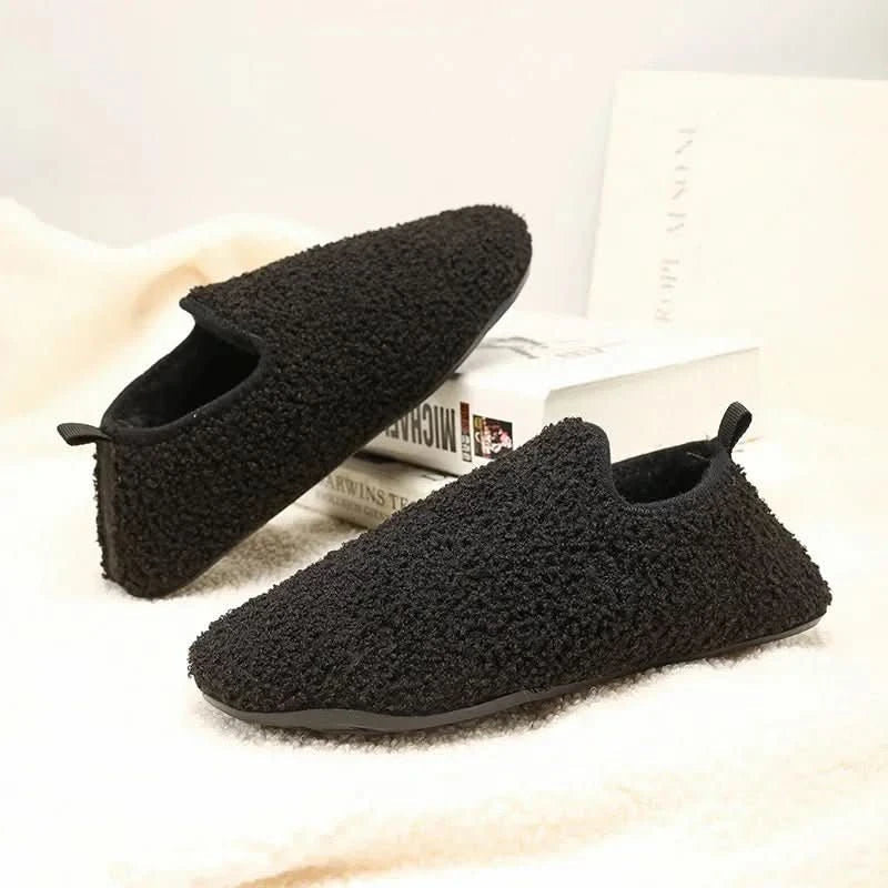 LumaSoft Unisex-Plüschpantoffeln — rutschfeste Sohlen, wolkenweich gepolstertes Innenfutter