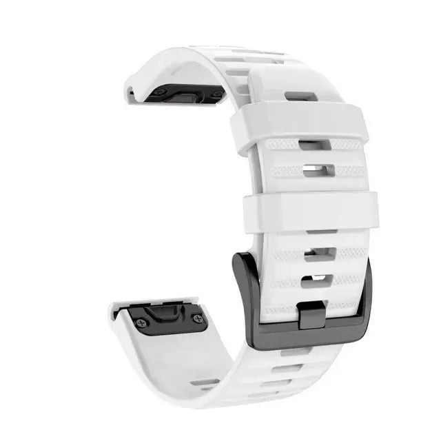 QuickFit シリコン製スマートウォッチバンド — 20mm、22mm & 26mm スポーツストラップ