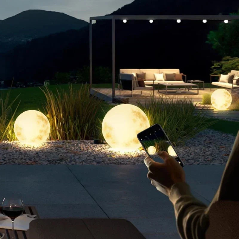 Solar Mondlampe