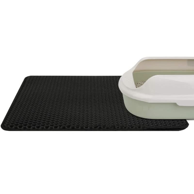 PawsGuard Non-Slip Litter Tray Mat | Durable Catch Surface