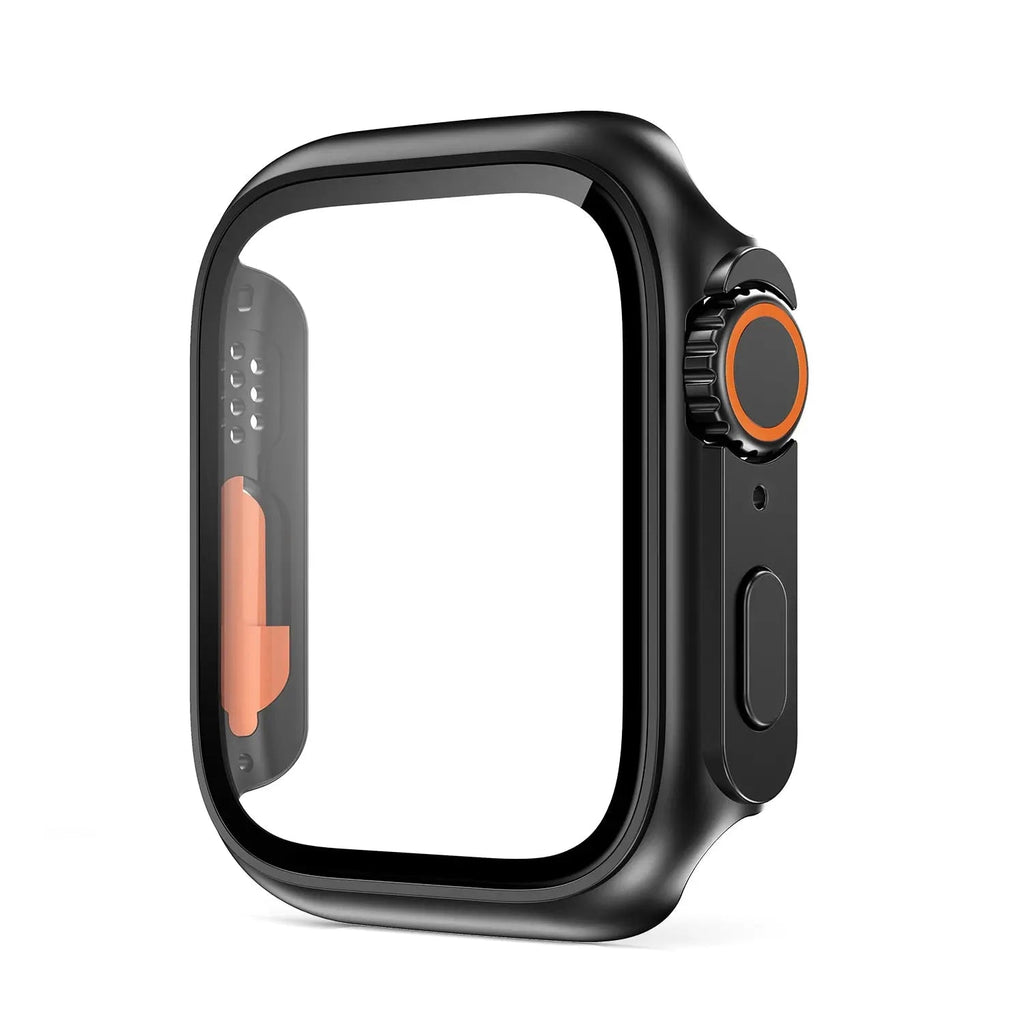Herdet glassdeksel til Apple Watch Series 7/8/SE, dekning på 40–45 mm