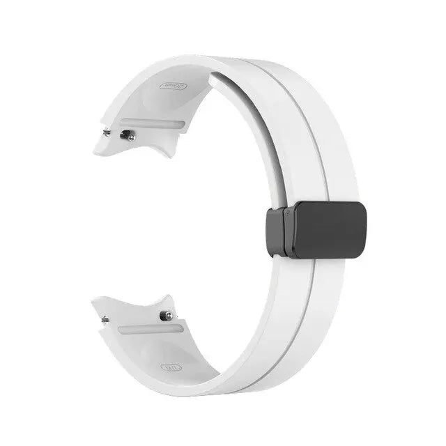 Samsung Galaxy Watch 4/5/6 Silicone Sport Strap — Adjustable, Waterproof