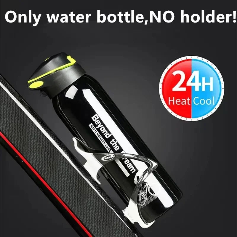 Doppelwandige Edelstahlflasche, 17 oz — Sportverschluss und Trageschlaufe