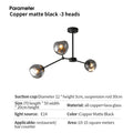 Minimalist Lava Glass Chandelier