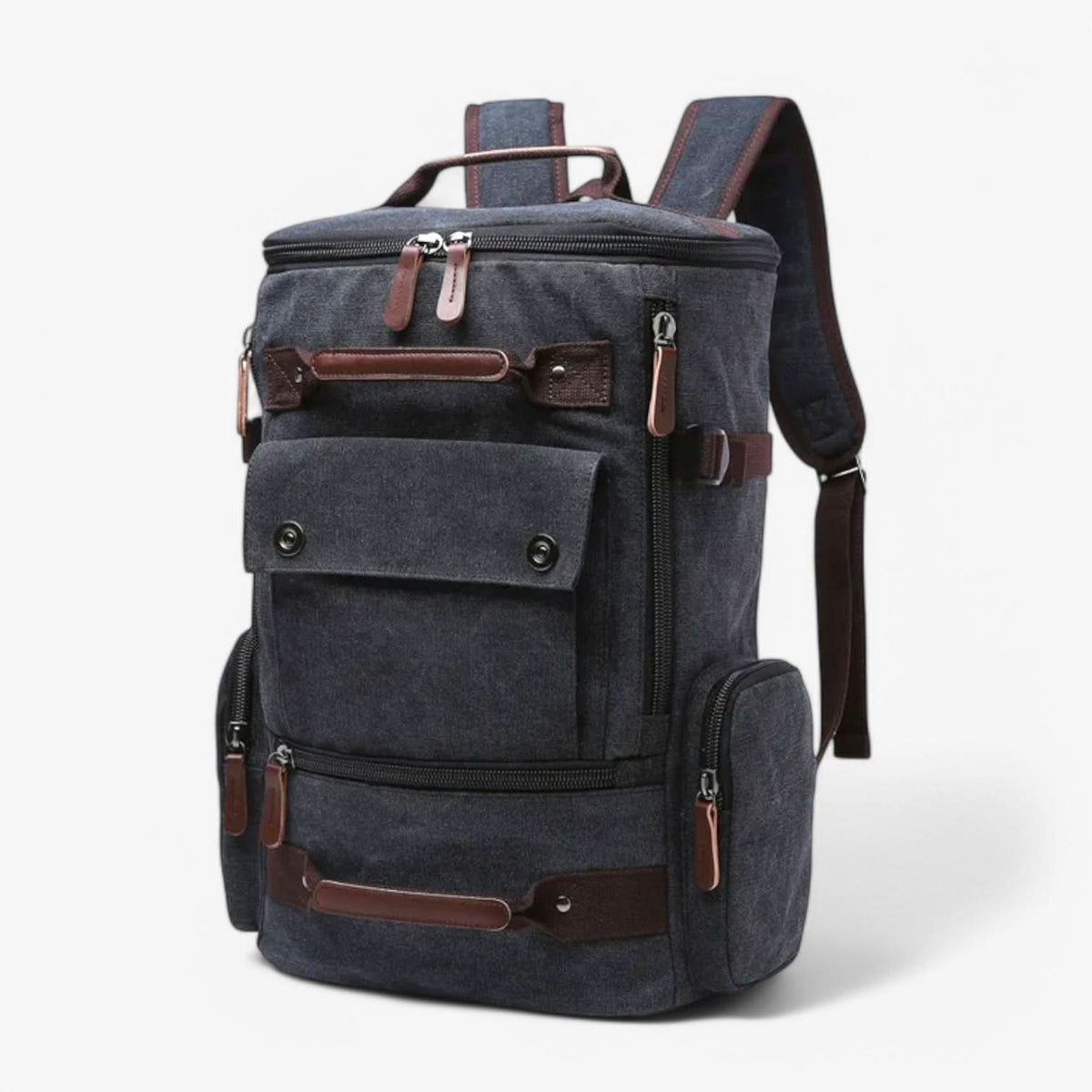 AeroTrail Laptop-Rucksack — Vintage-inspiriertes Design und praktische Tragefunktionen