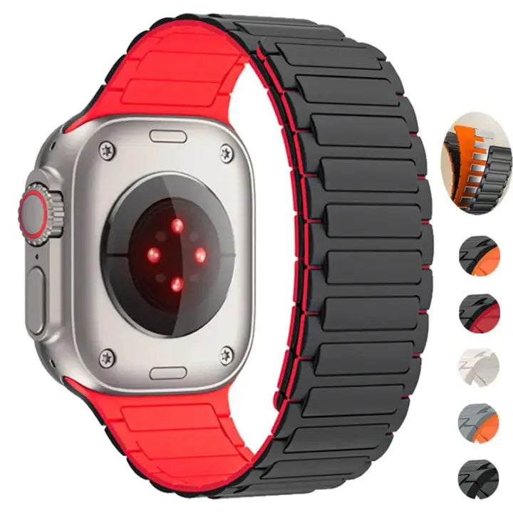 Bracelet sport magnétique pour montre, ajustement extensible — 38/40/41 et 42/44/45/46/49mm