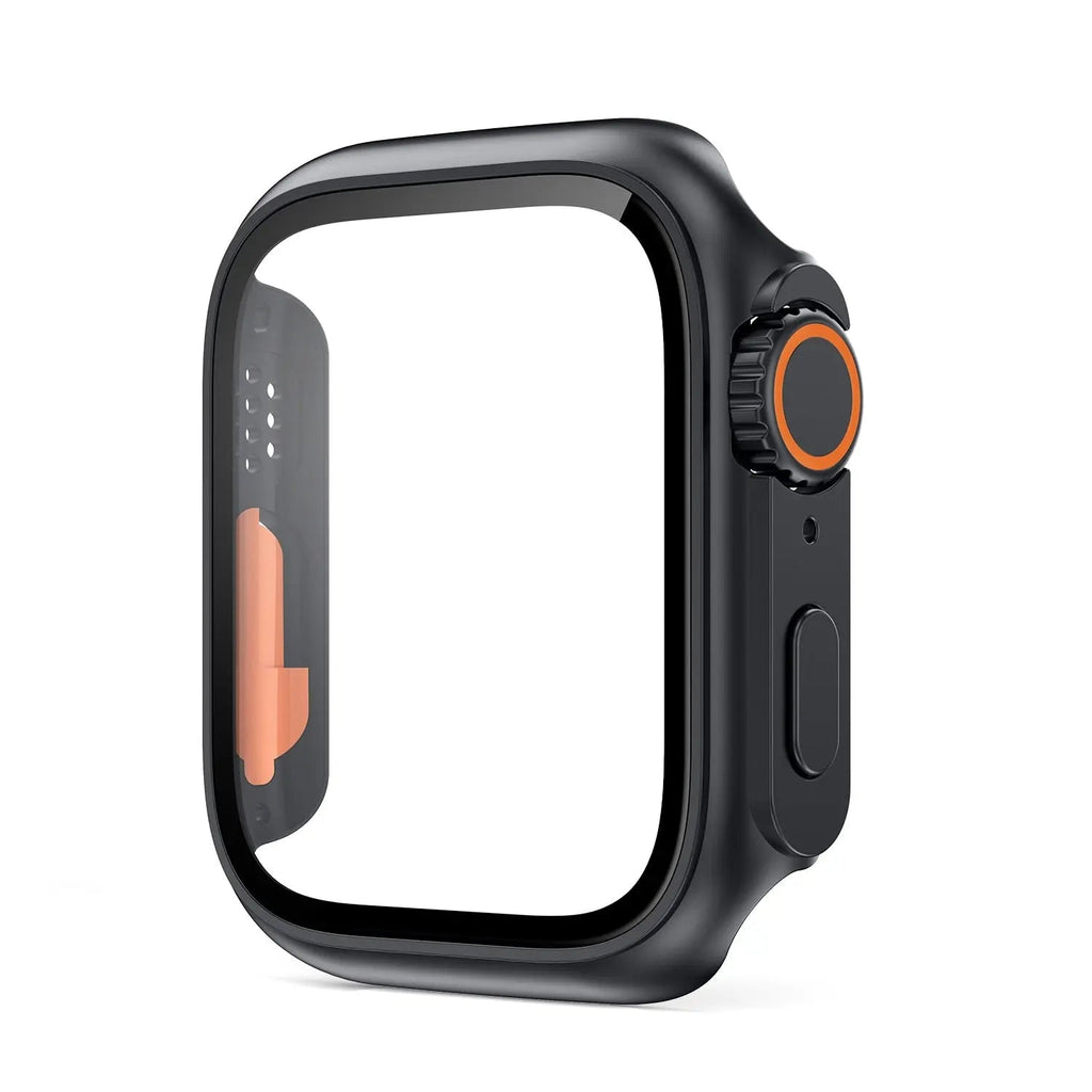 Herdet glassdeksel til Apple Watch Series 7/8/SE, dekning på 40–45 mm