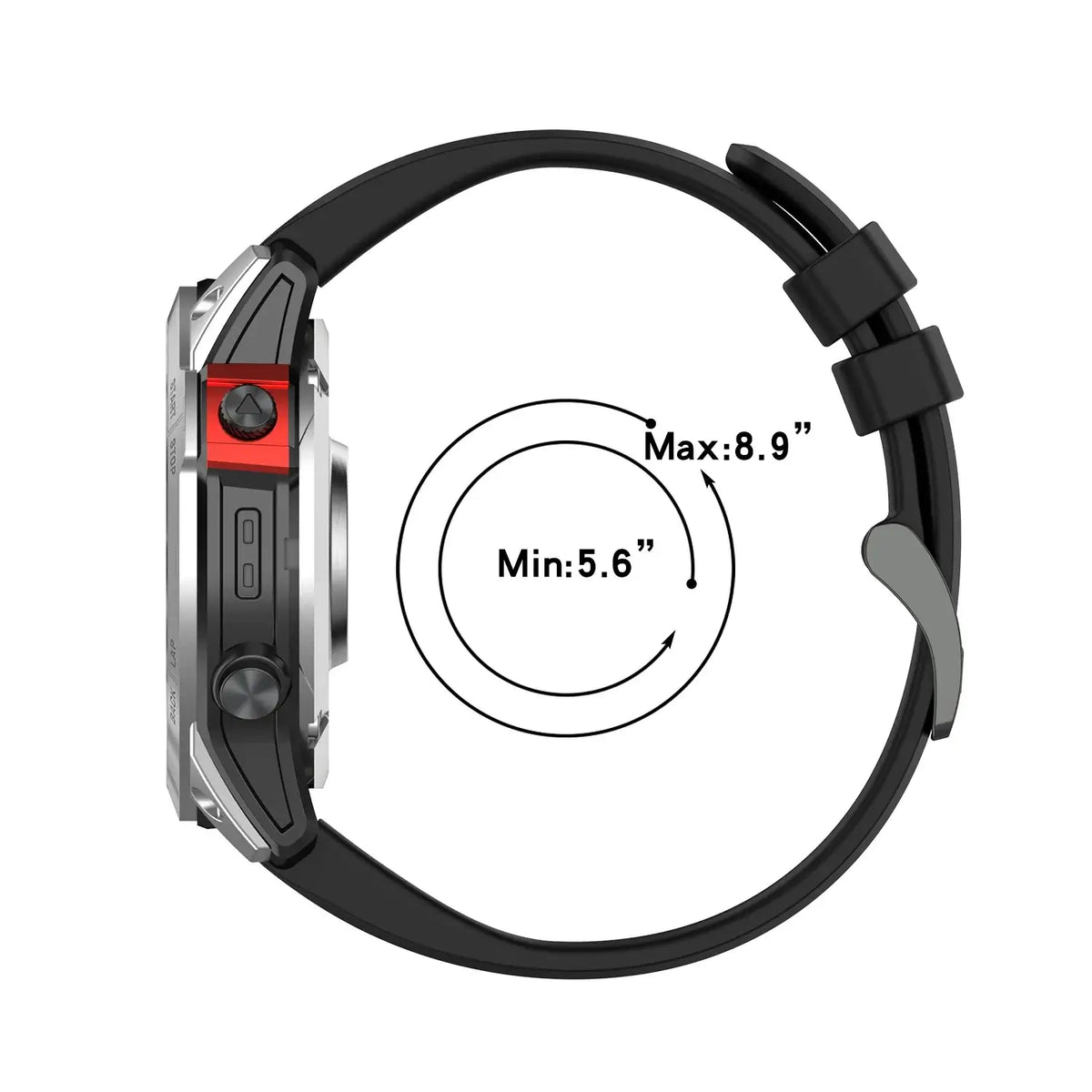 Fenix, Instinct & Venu Silicone Band — Quick-Release, Sweat-Resistant