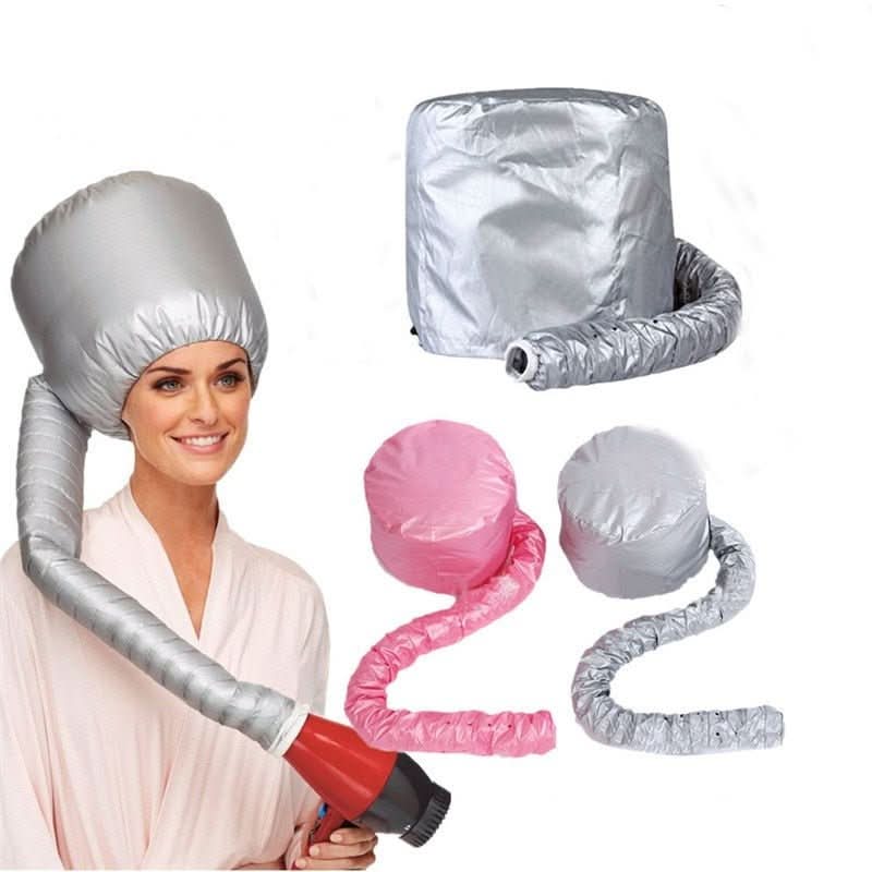 SwiftDry Hairdryer Caps Set — Two Lightweight Drying Caps