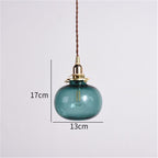 Mira Vintage Glass Pendant Light For Living Room Decor